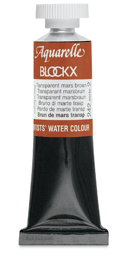 Aquarelle Transp. Mars Brun - Tube 15Ml