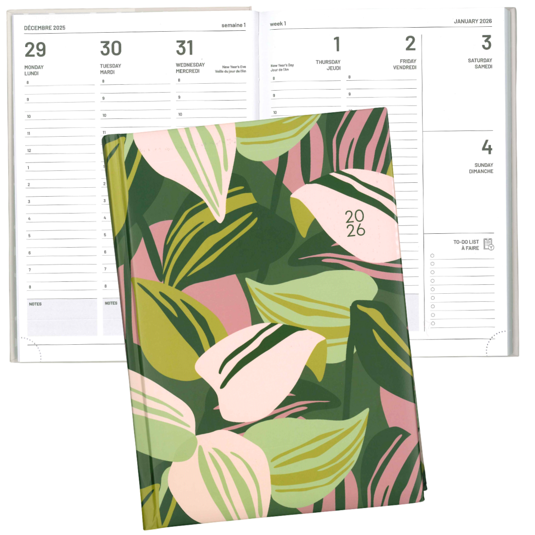 AGENDA ANNUEL 2026 -PLANTES PBI AGENDA