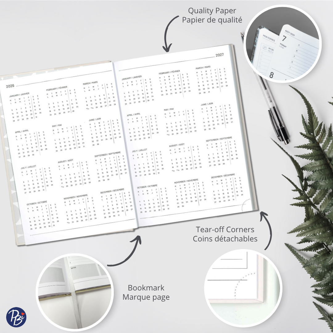 AGENDA ANNUEL 2026 -BOUSSOLE PBI AGENDA