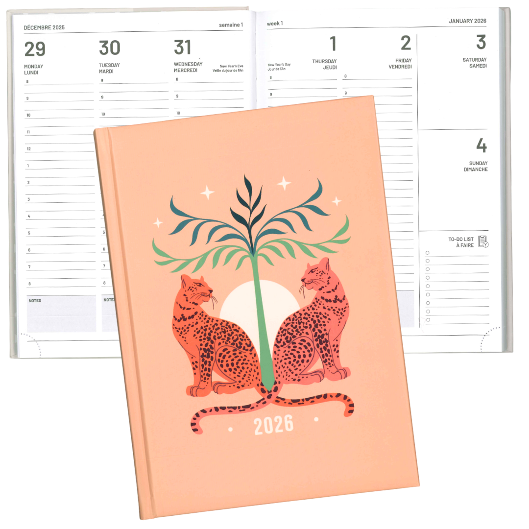 AGENDA ANNUEL 2026 - GUEPARD PBI AGENDA