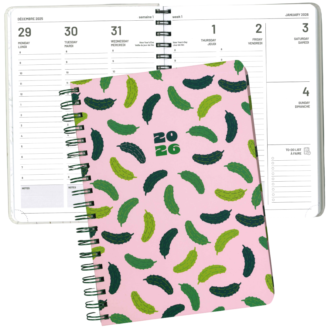 AGENDA ANNUEL 2026 - CORNICHONS PBI AGENDA