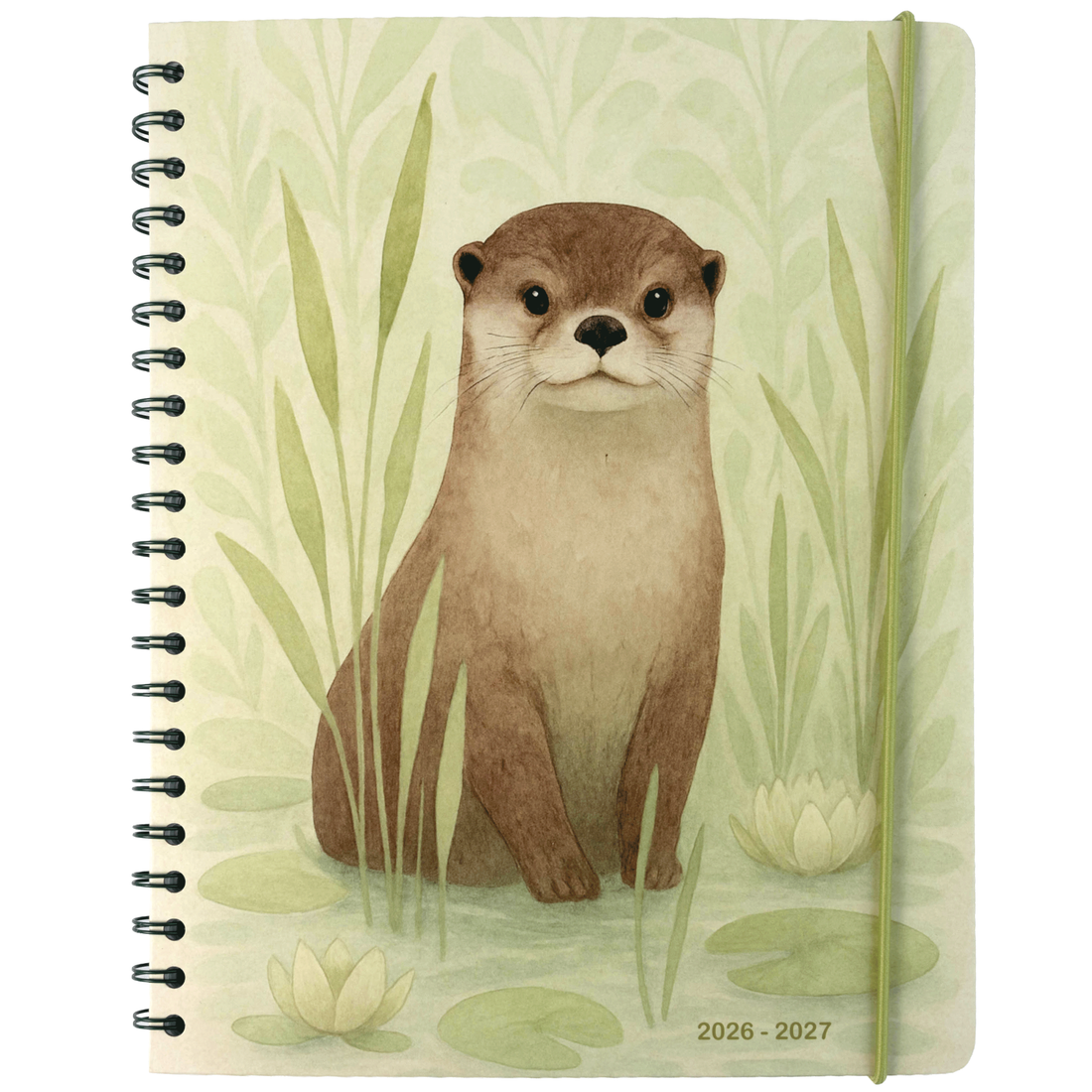 AGENDA ACADÉMIQUE 2026-2027- LARGE  1S/2P- LOUTRE