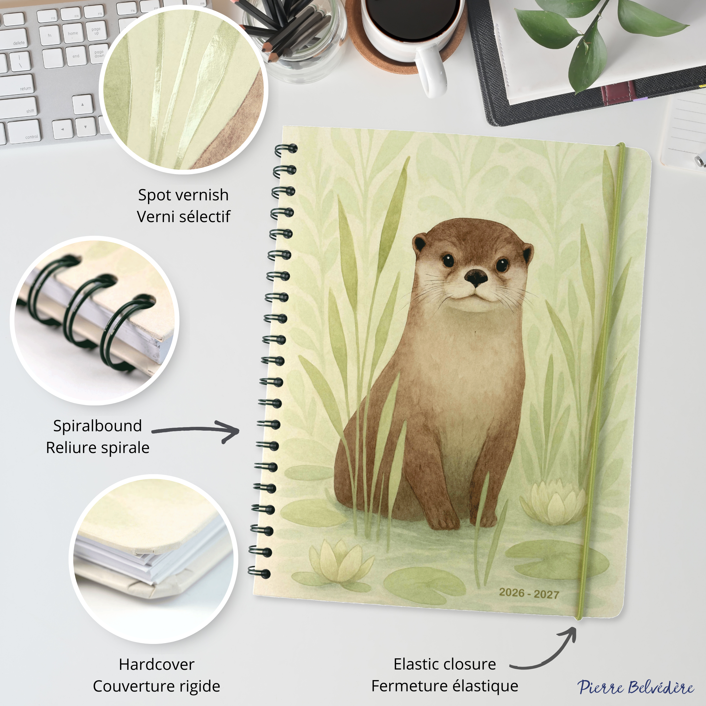 ACADEMIC AGENDA 2026-2027- LARGE 1W/2P- OTTER