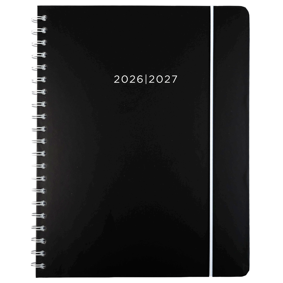 AGENDA ACADÉMIQUE 2026-2027- LARGE  1S/2P- NOIR