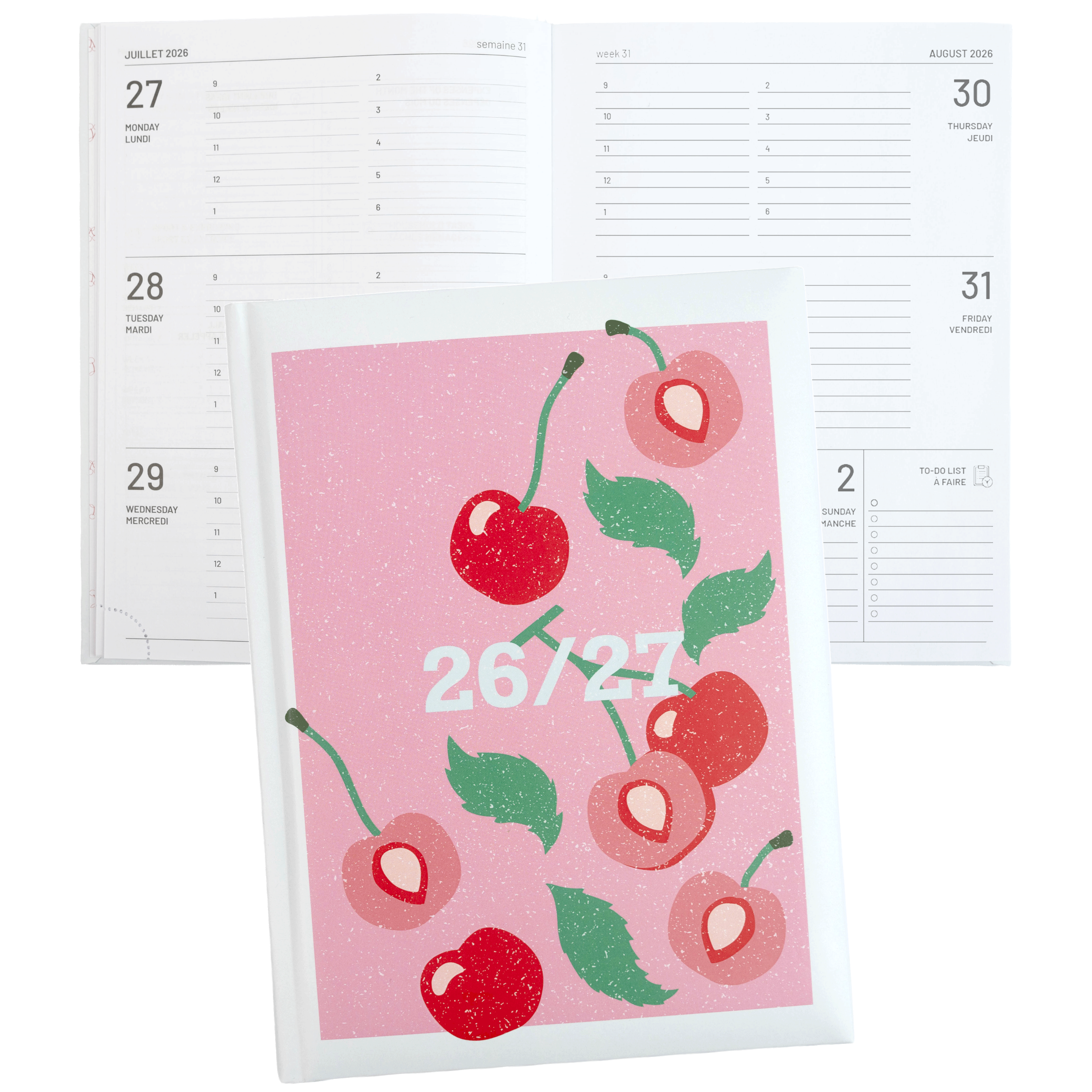 ACADEMIC AGENDA 2026-2027- MEDIUM 1W/2P- CHERRY