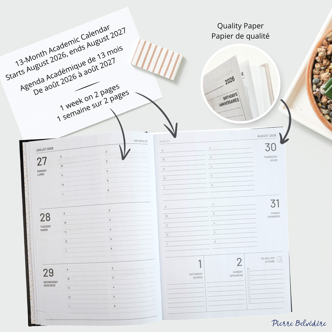 ACADEMIC AGENDA 2026-2027- MEDIUM 1W/2P- CASTLE