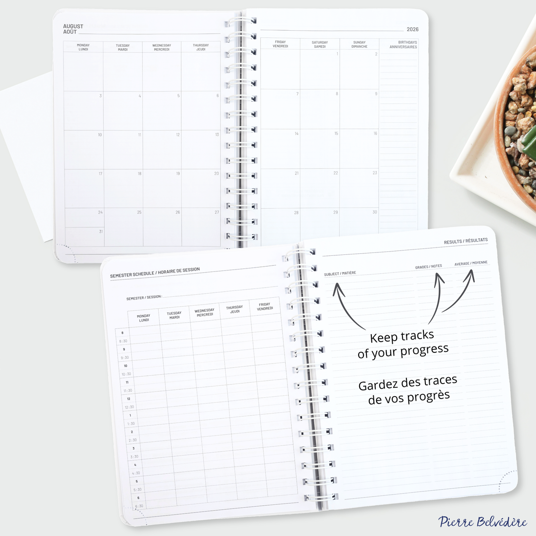 ACADEMIC AGENDA 2026-2027- MEDIUM 1W/2P- COSMO POP