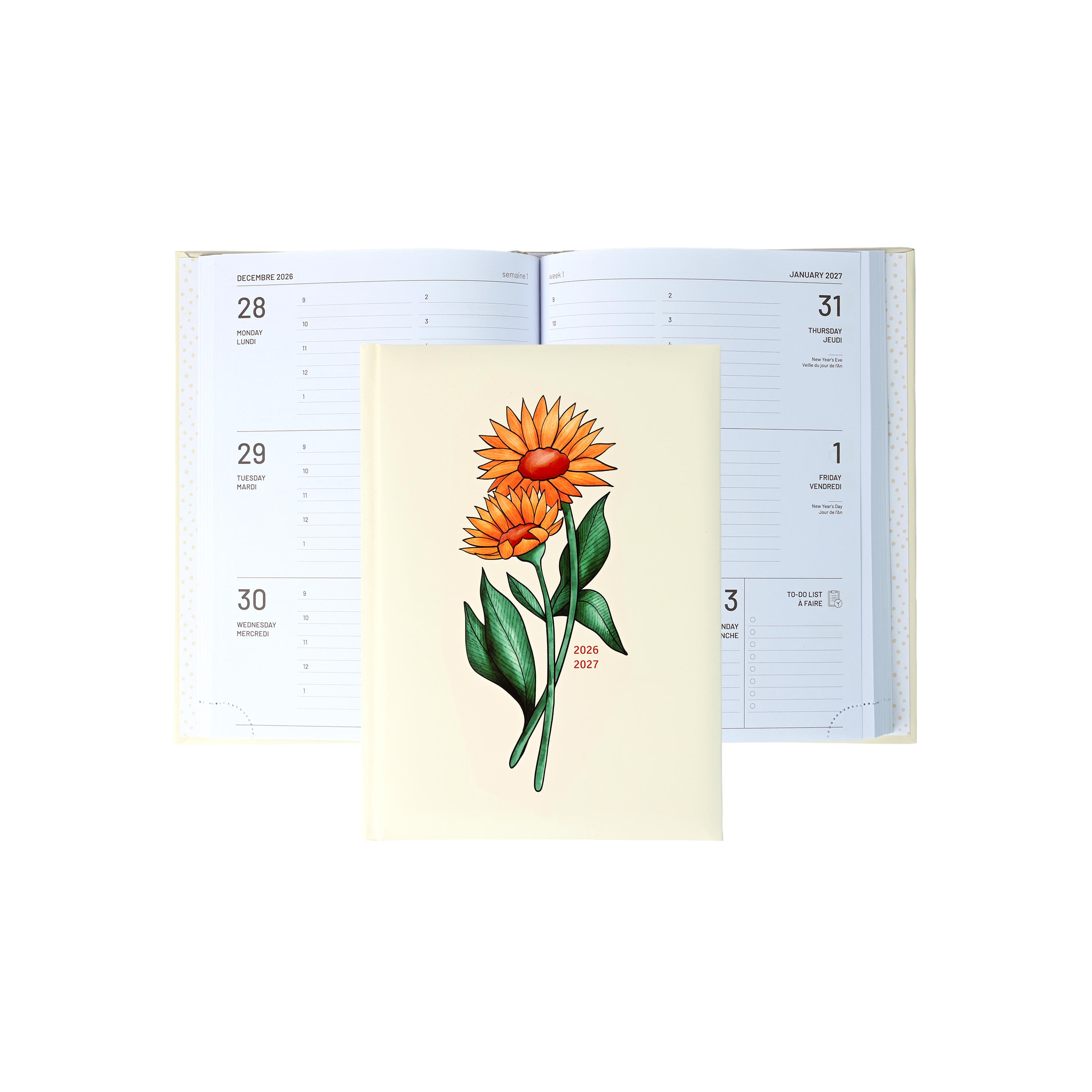 ACADEMIC AGENDA 2026-2027- MEDIUM 1W/2P- CALENDULA