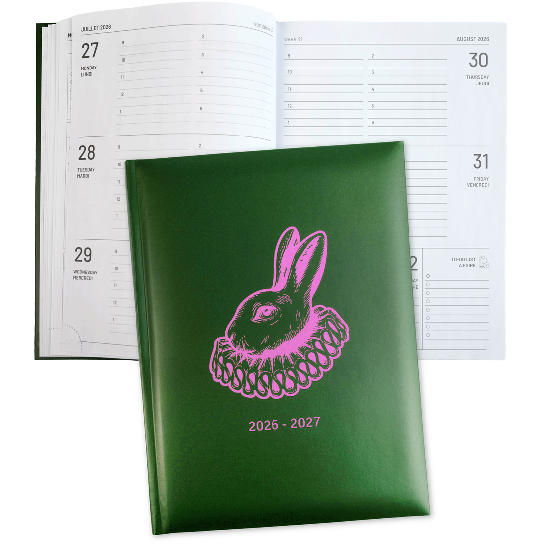 ACADEMIC AGENDA 2026-2027- MEDIUM 1W/2P- ROYAL RABBIT