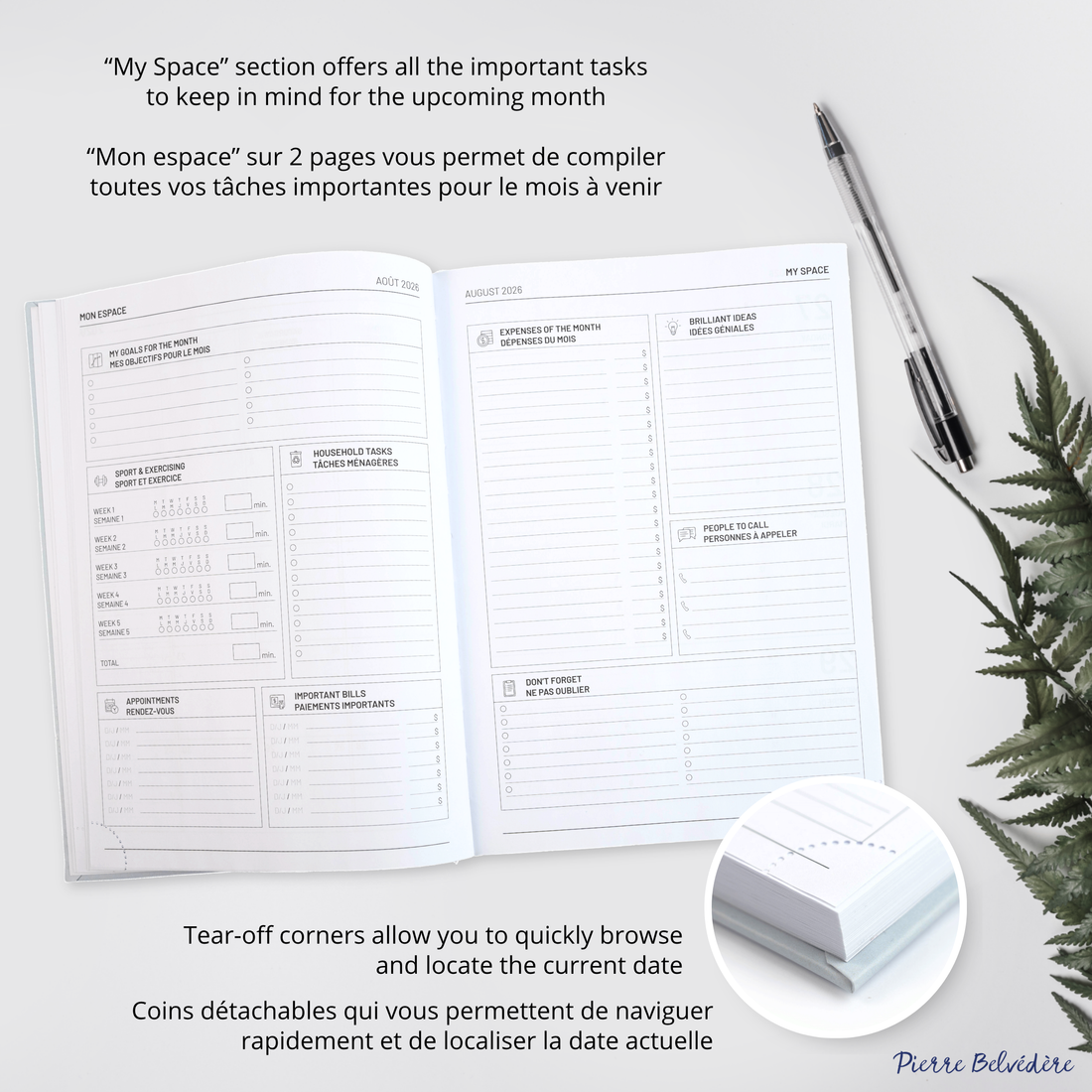 ACADEMIC AGENDA 2026-2027- MEDIUM 1W/2P- CHIC CAT