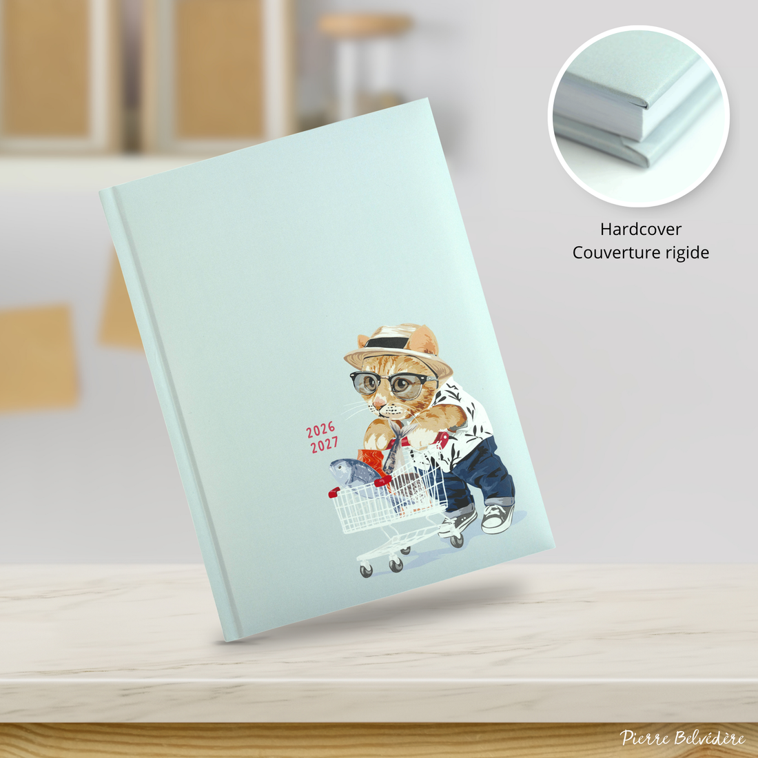 ACADEMIC AGENDA 2026-2027- MEDIUM 1W/2P- CHIC CAT