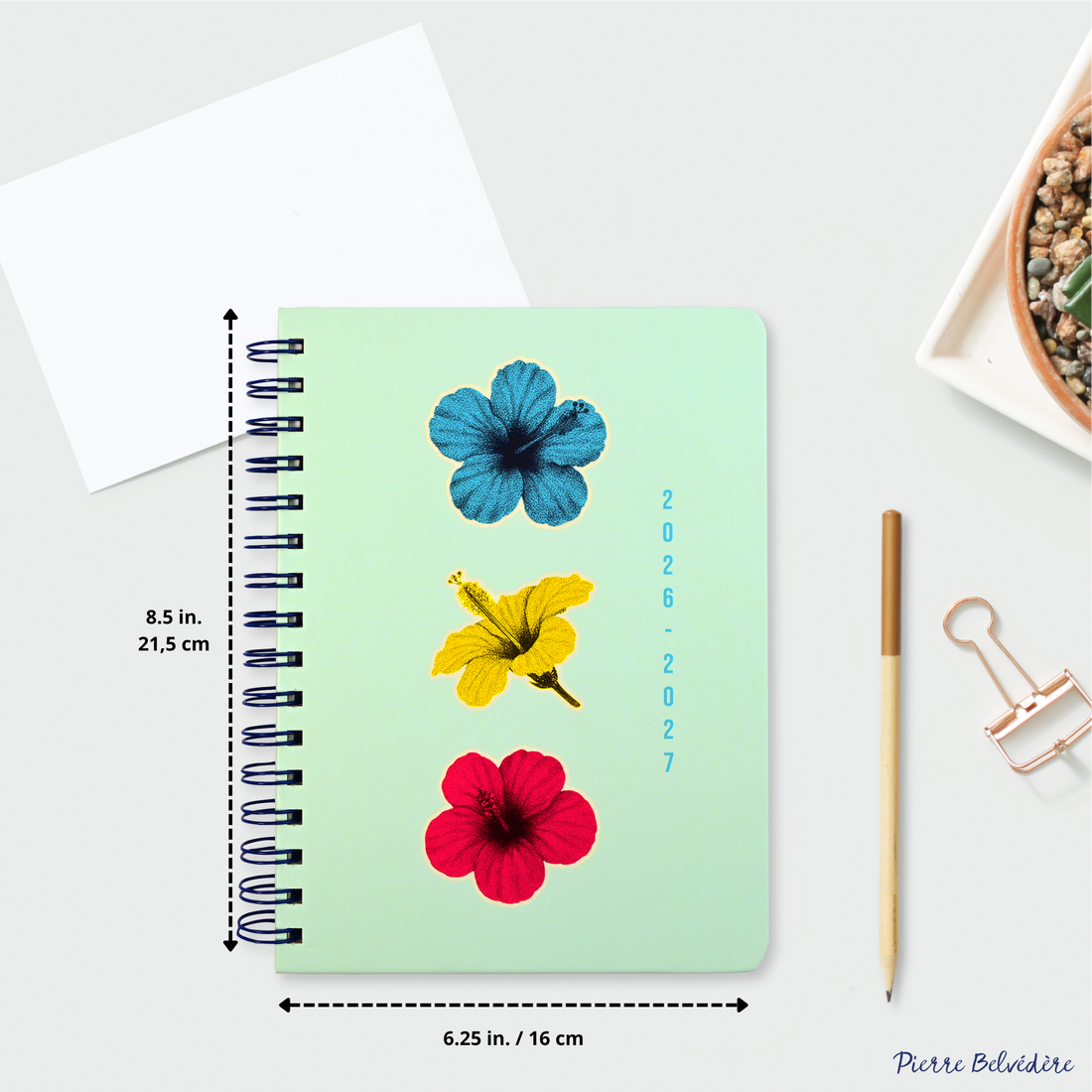 AGENDA ACADÉMIQUE 2026-2027- MOYEN 1S/2P- TRIO DE FLEURS