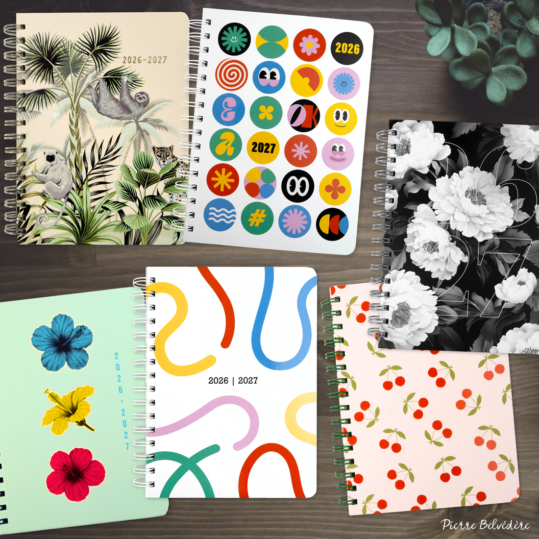 AGENDA ACADÉMIQUE 2026-2027- MOYEN 1S/2P- TRIO DE FLEURS