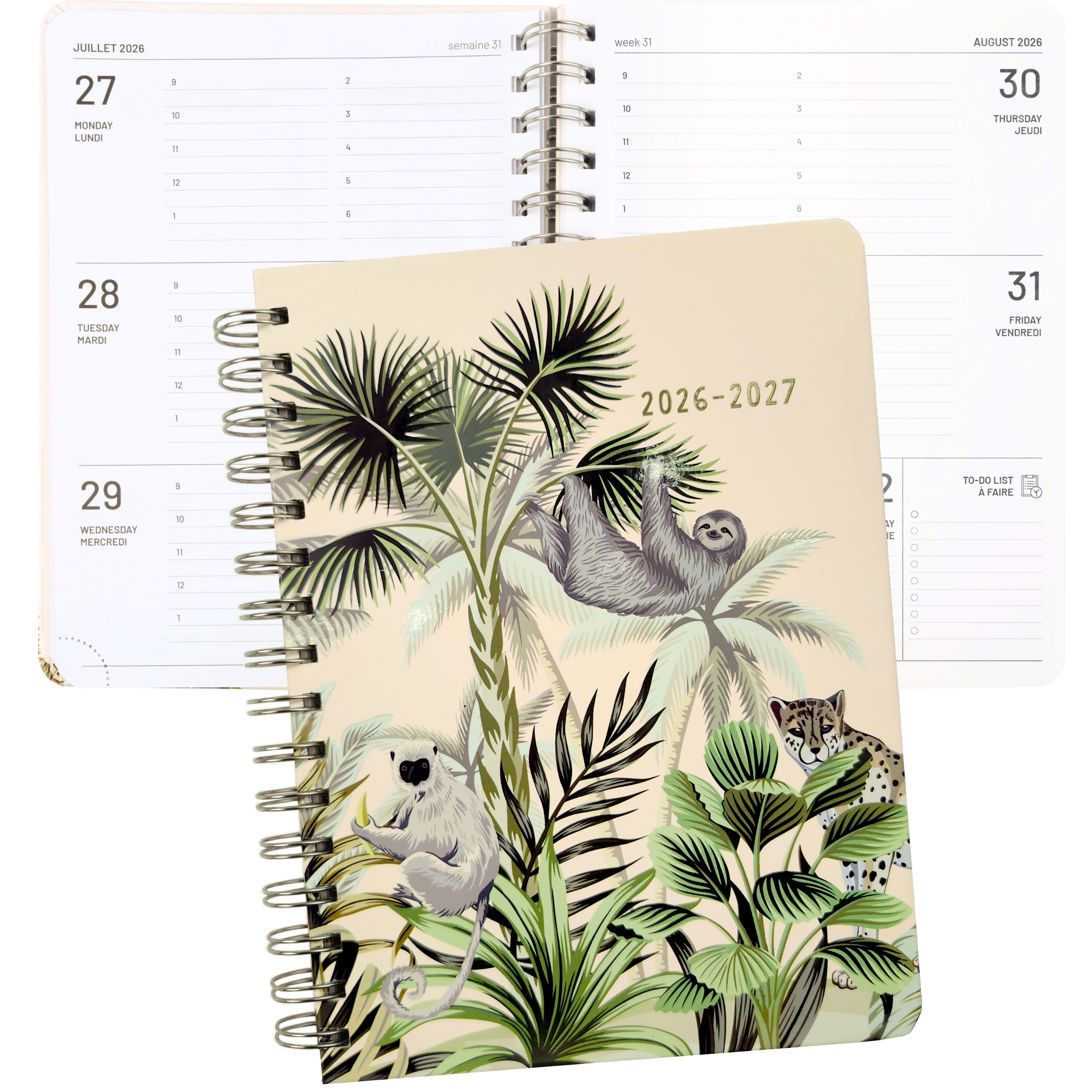 ACADEMIC AGENDA 2026-2027- MEDIUM 1W/2P- JUNGLE