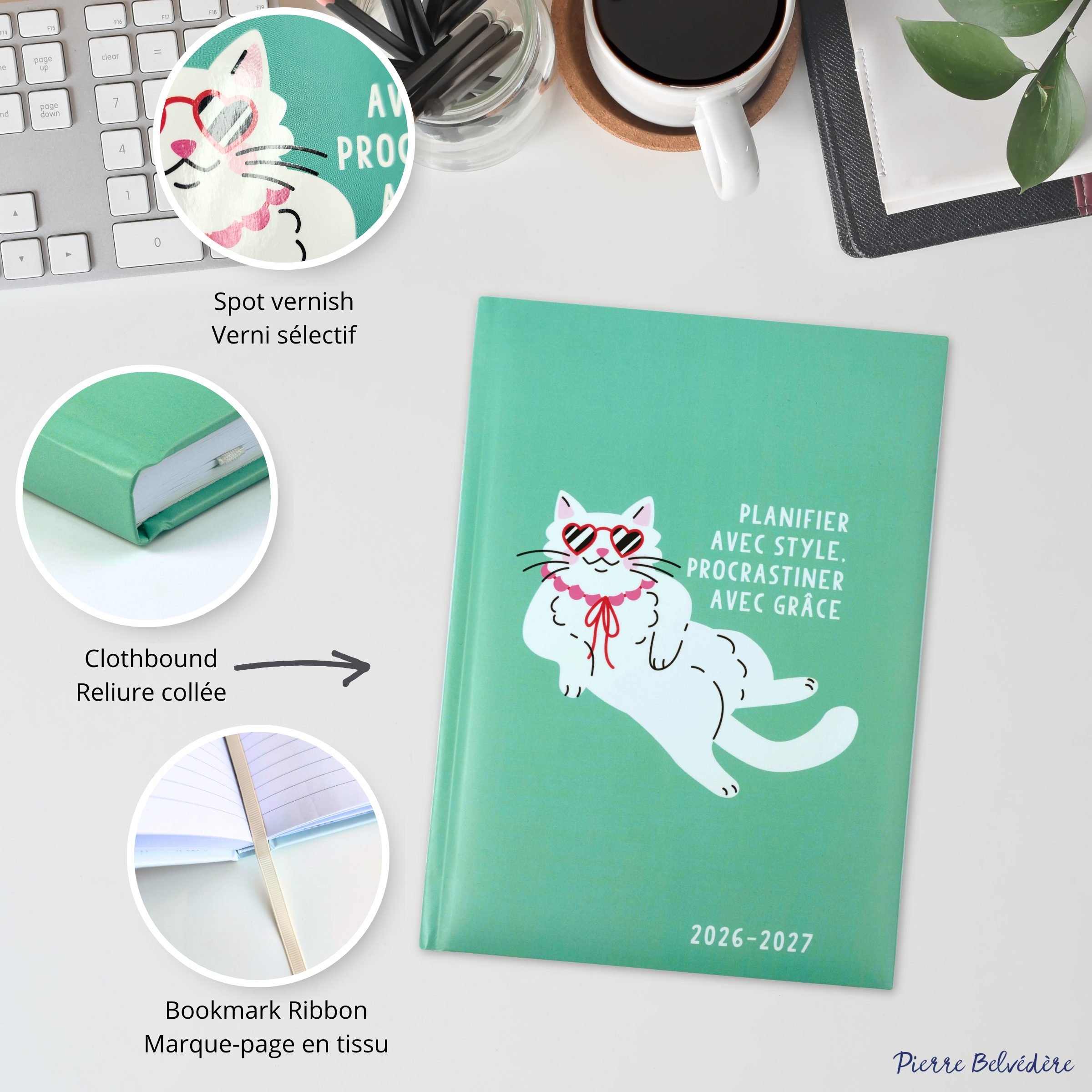 ACADEMIC AGENDA 2026-2027- MEDIUM 1W/2P- CHAT PROCRASTINATEUR