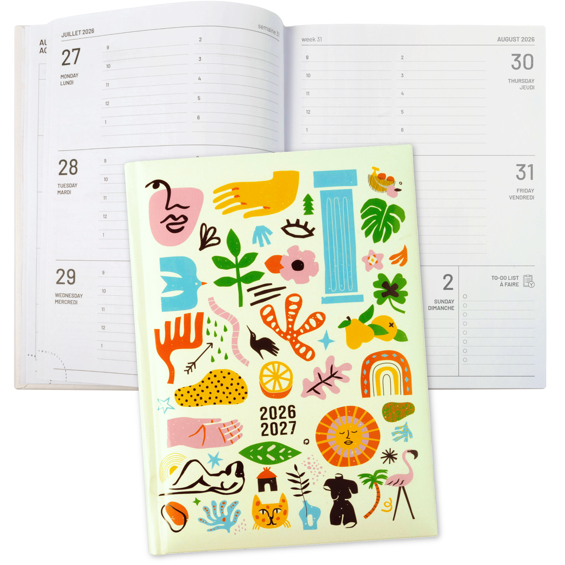 AGENDA ACADÉMIQUE 2026-2027- MOYEN 1S/2P- STUDIO