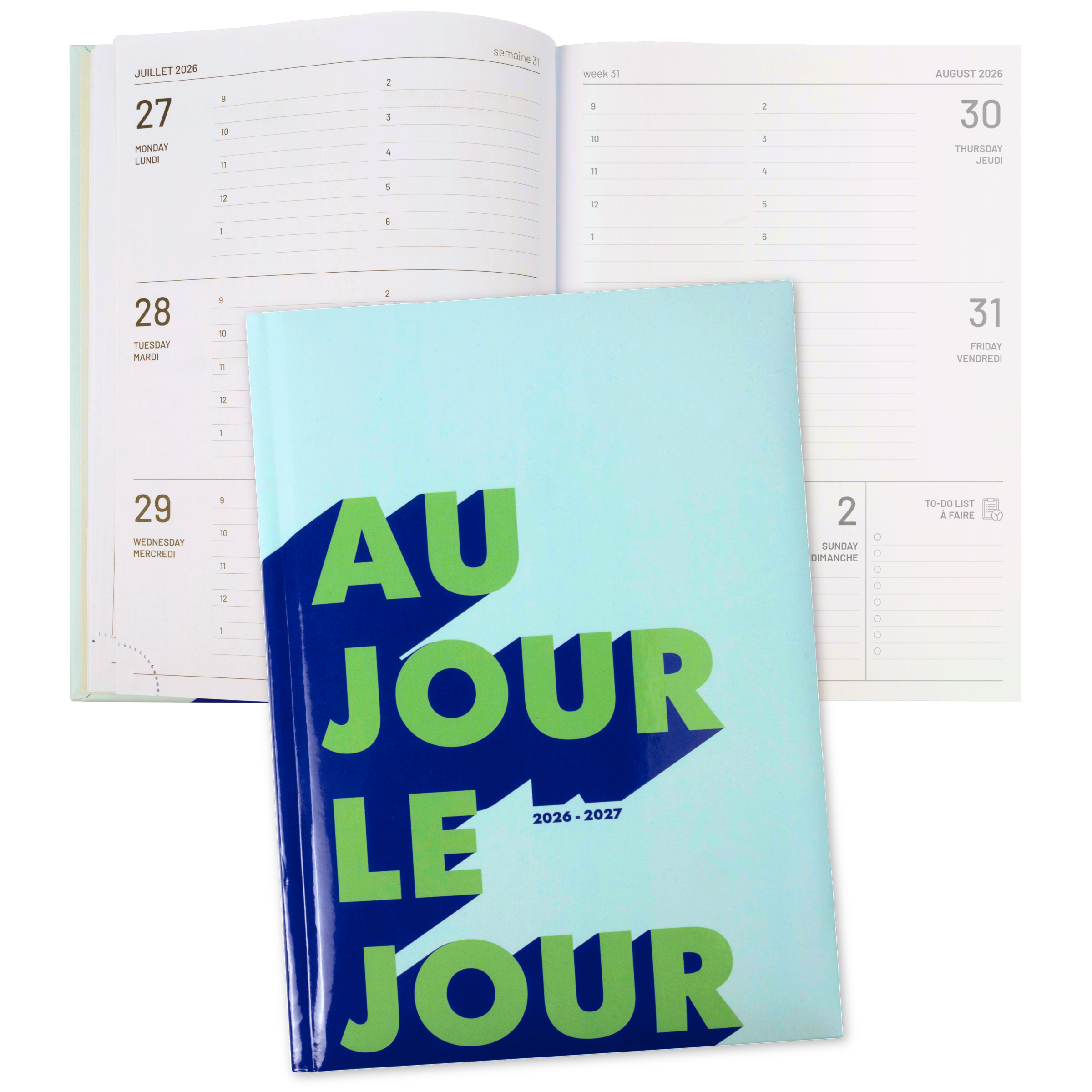 ACADEMIC AGENDA 2026-2027- MEDIUM 1W/2P- AU JOUR LE JOUR