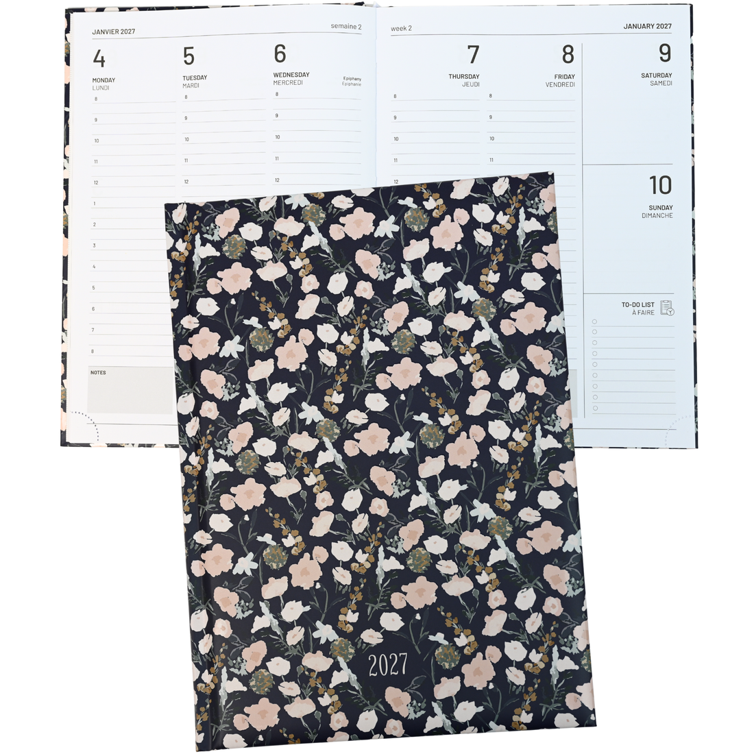 ANNUAL AGENDA 2027- MEDIUM- 1 W/2P- WILD GARDENS