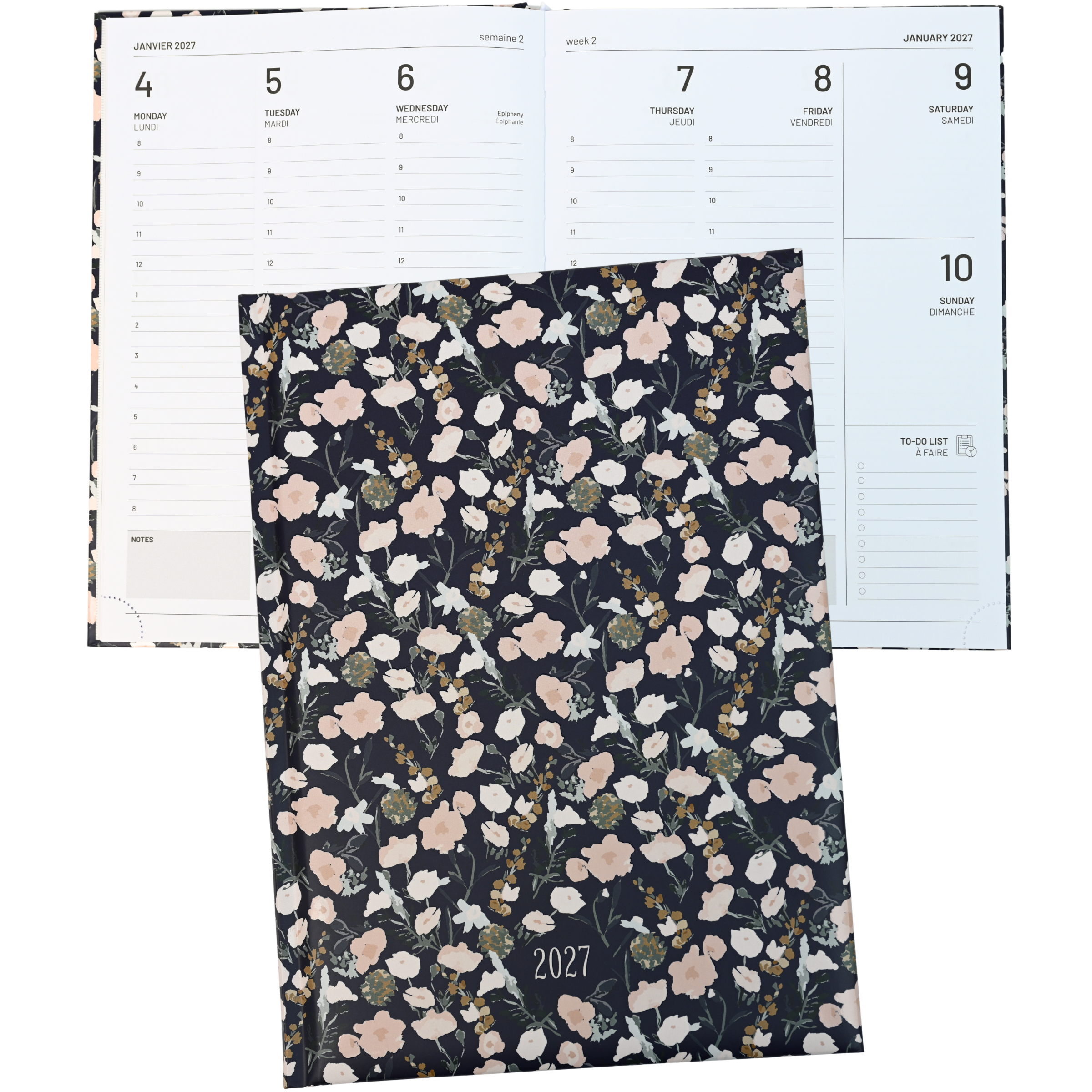 ANNUAL AGENDA 2027- MEDIUM- 1 W/2P- WILD GARDENS