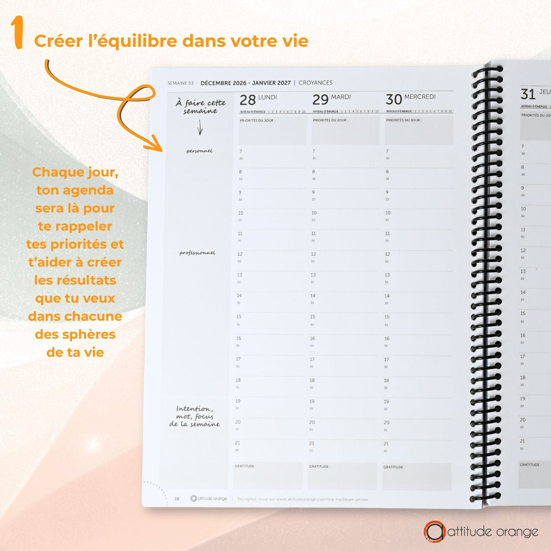 AGENDA ATTITUDE ORANGE 2026 - PBI AGENDA