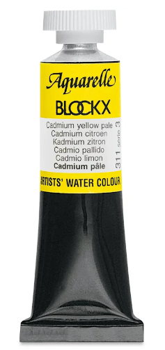 Aquarelle Jaune Cadmium Pâle - Tube 15Ml BLOCKX