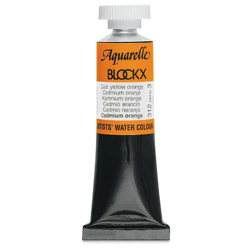 Aquarelle Jaune Cadmium Orange - Tube 15Ml BLOCKX