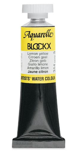 Aquarelle Jaune Citron - Tube 15Ml BLOCKX
