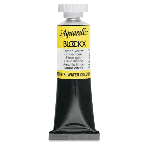 Aquarelle Jaune Citron - Tube 15Ml BLOCKX