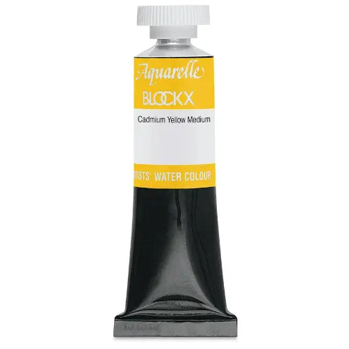 Aquarelle Jaune Cadmium Médium - Tube 15Ml BLOCKX