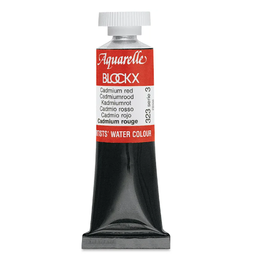 Aquarelle Rouge Cadmium - Tube 15Ml BLOCKX