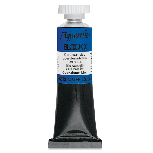 Aquarelle Bleu Céruléen - Tube 15Ml BLOCKX
