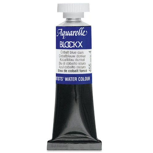 Aquarelle Bleu Cobalt Foncé - Tube 15Ml BLOCKX