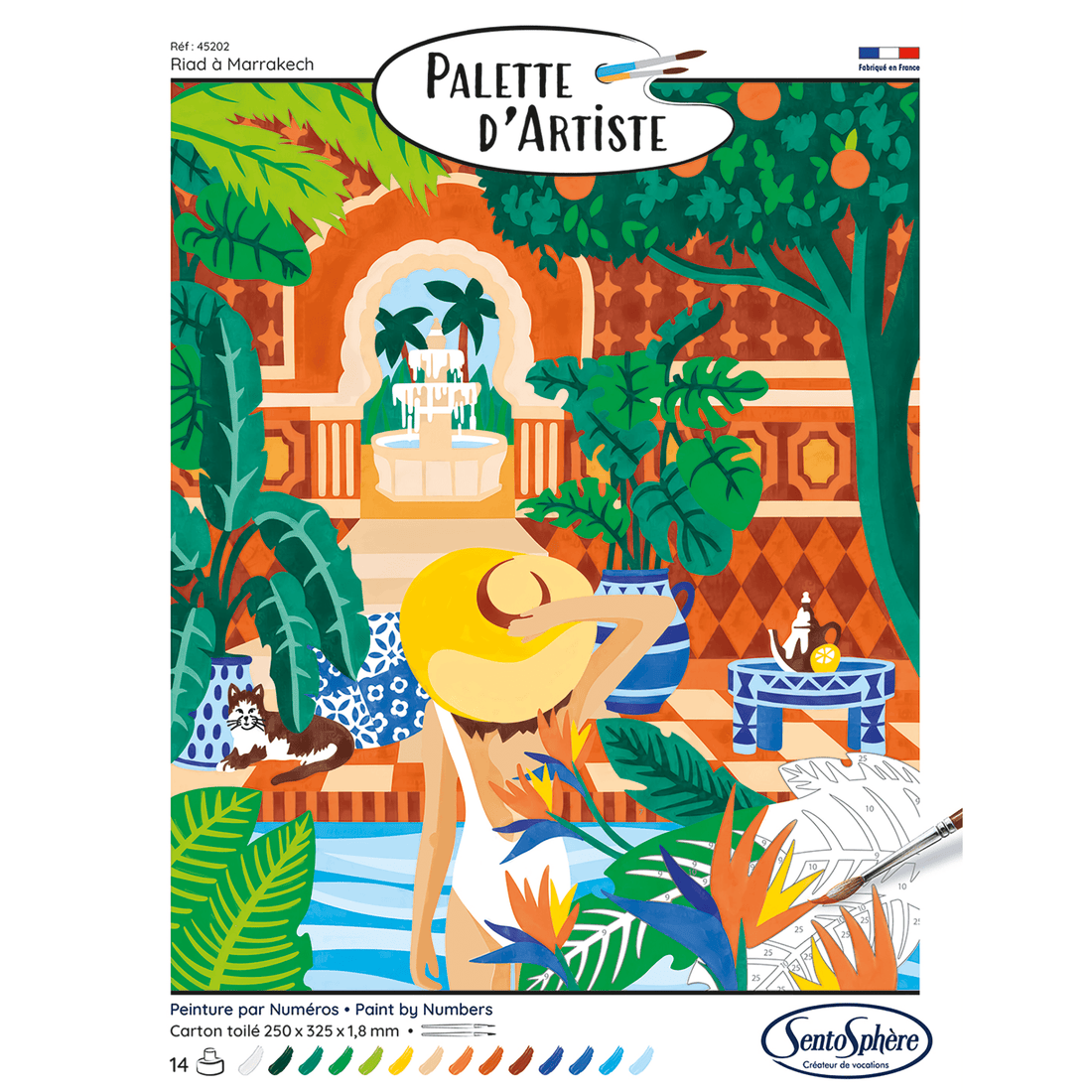 PALETTE D'ARTISTE - RIAD À MARRAKECH SENTOSPHERE