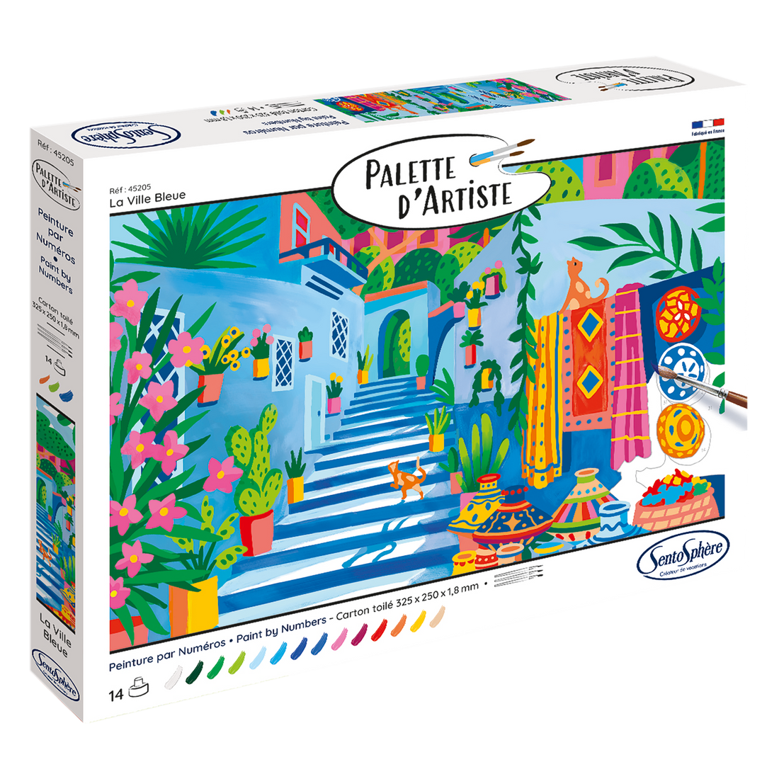 PALETTE D'ARTISTE - LA VILLE BLEUE SENTOSPHERE