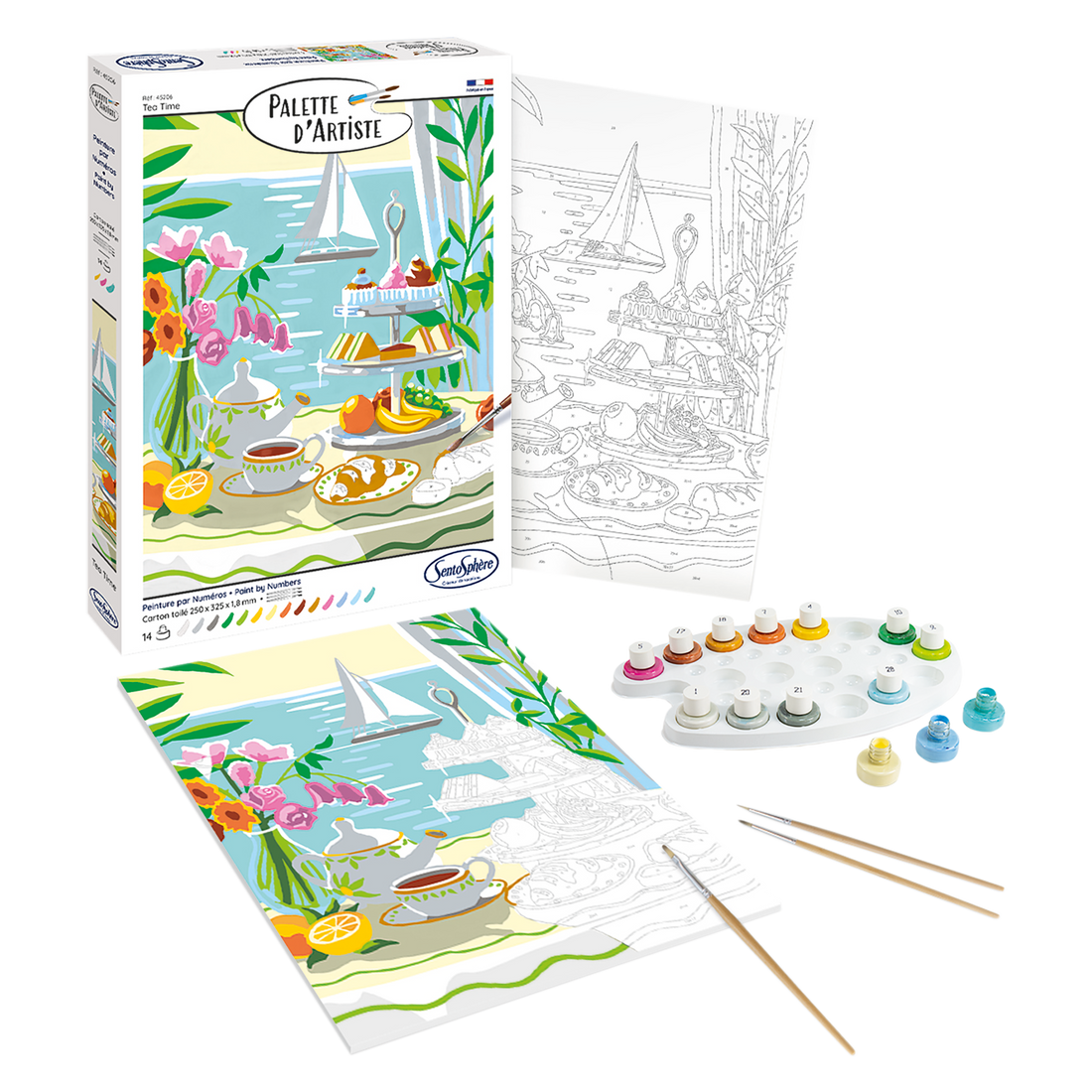 PALETTE D'ARTISTE - L'HEURE DU THÉ SENTOSPHERE