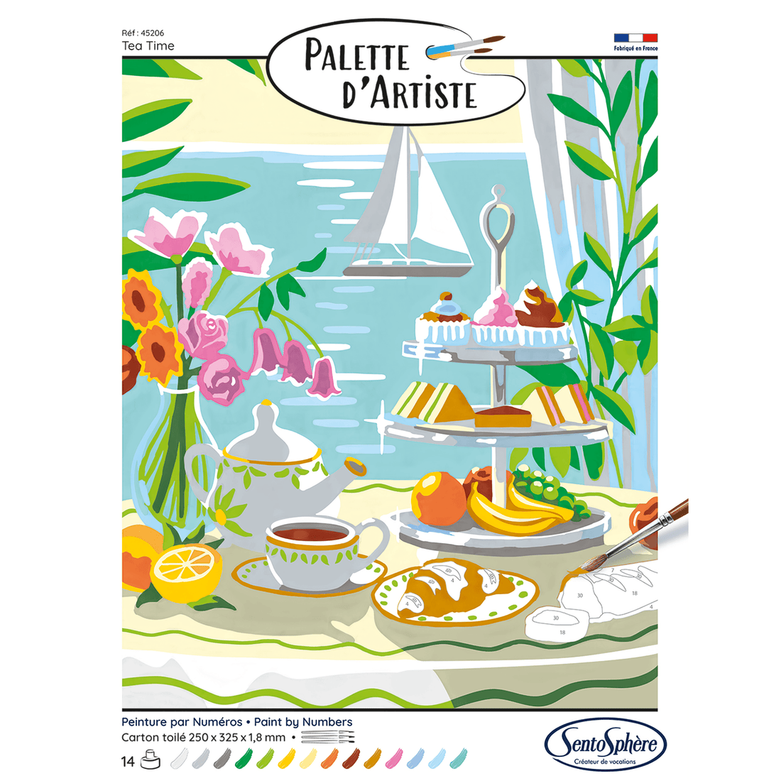PALETTE D'ARTISTE - L'HEURE DU THÉ SENTOSPHERE