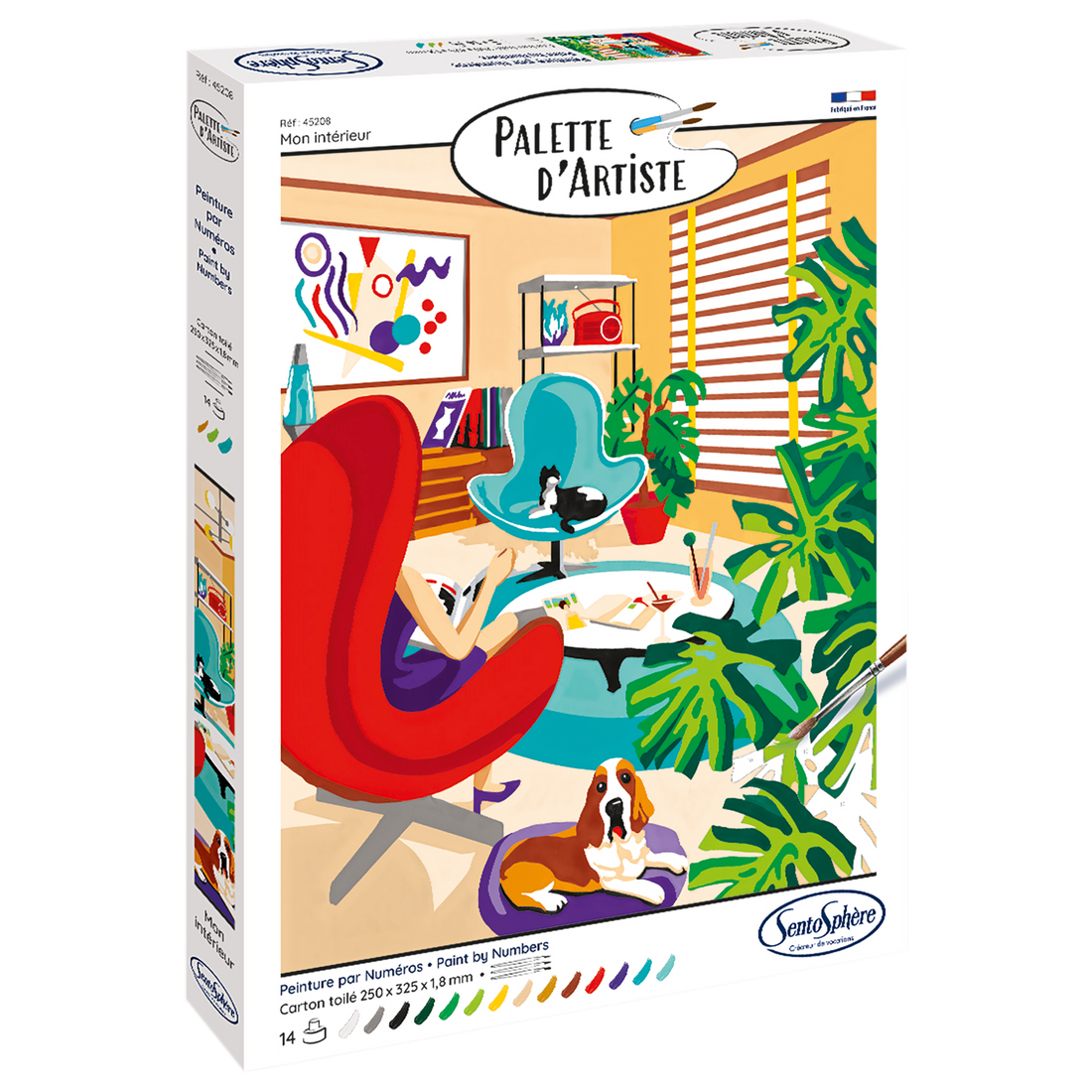 PALETTE D'ARTISTE - MON INTÉRIEUR SENTOSPHERE