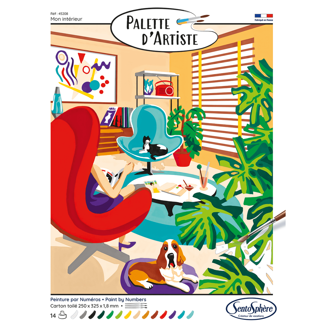 PALETTE D'ARTISTE - MON INTÉRIEUR SENTOSPHERE