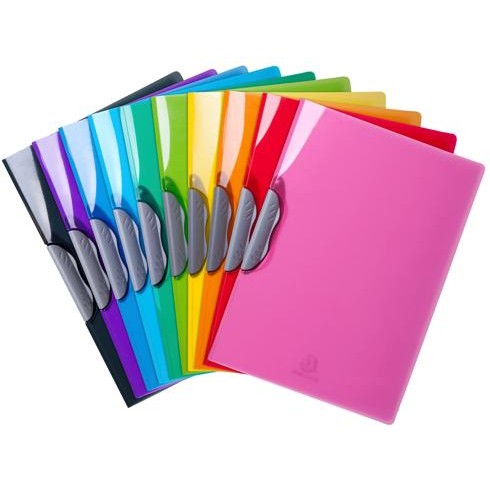 Iderama Dossiers Pp Clip-Design Assortis EXACOMPTA