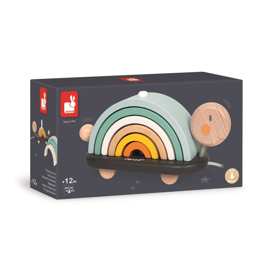 SWEET COCOON - TORTUE ARC-EN-CIEL JANOD