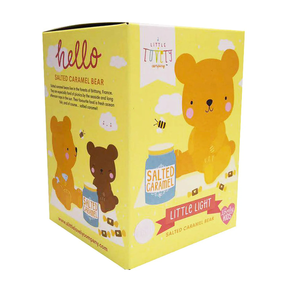 PETITE LUMIÈRE - OURSON - CARAMEL SALÉ A LITTLE LOVELY