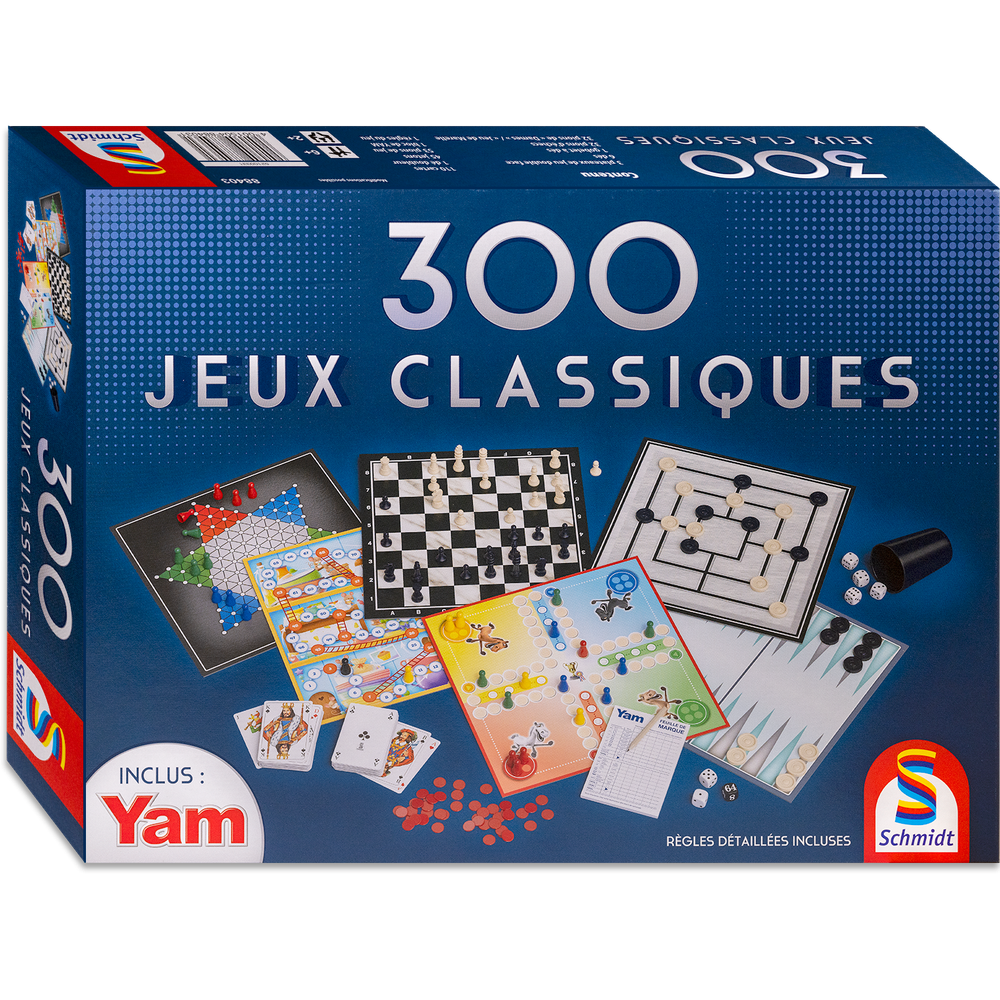 300 JEUX CLASSIQUES SCHMIDT