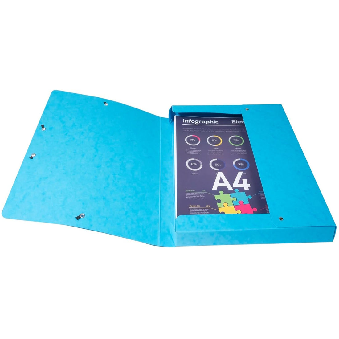 Carte souple Exabox  assorties (24x32cm)