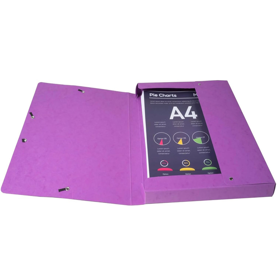 Carte souple Exabox  assorties (24x32cm)