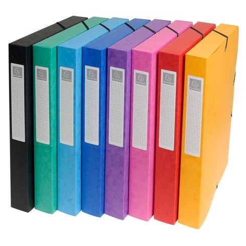 Carte Souple Exabox 9½X12½ Assorties. EXACOMPTA