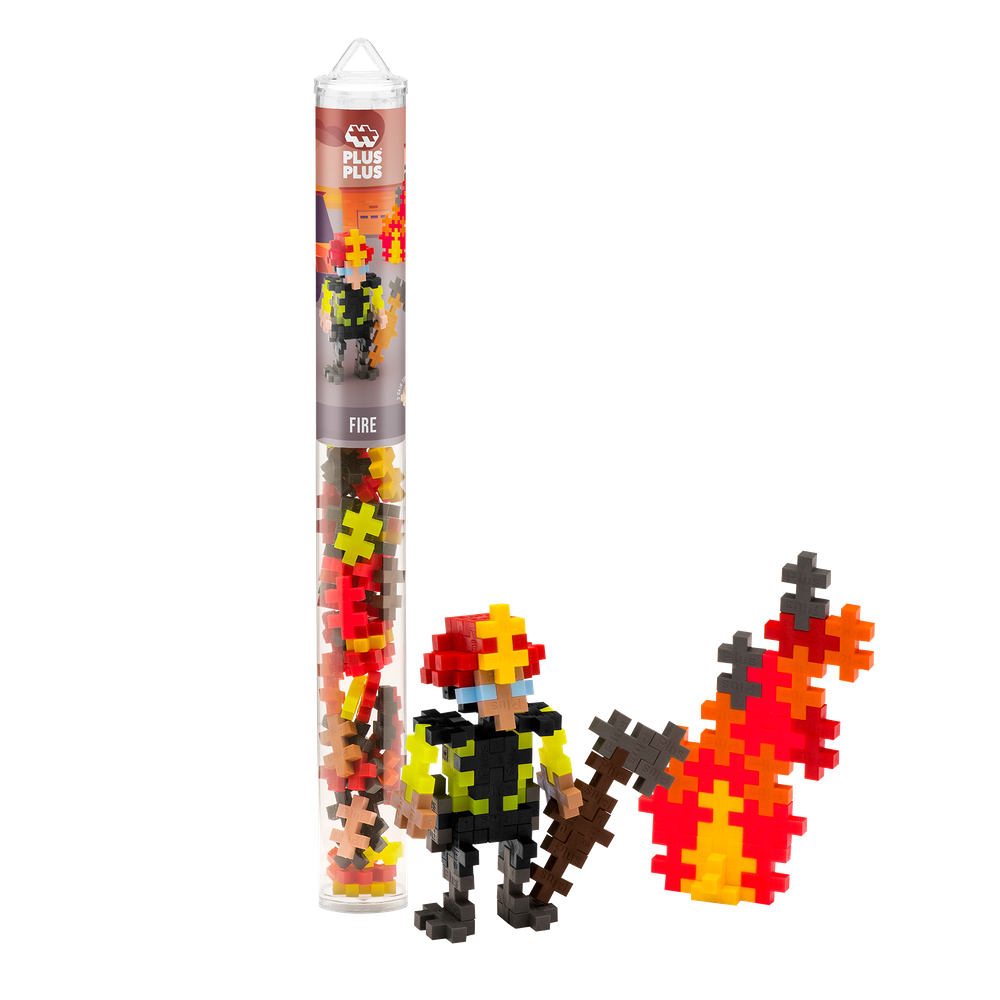 TUBE - POMPIER - 70pcs PLUS PLUS