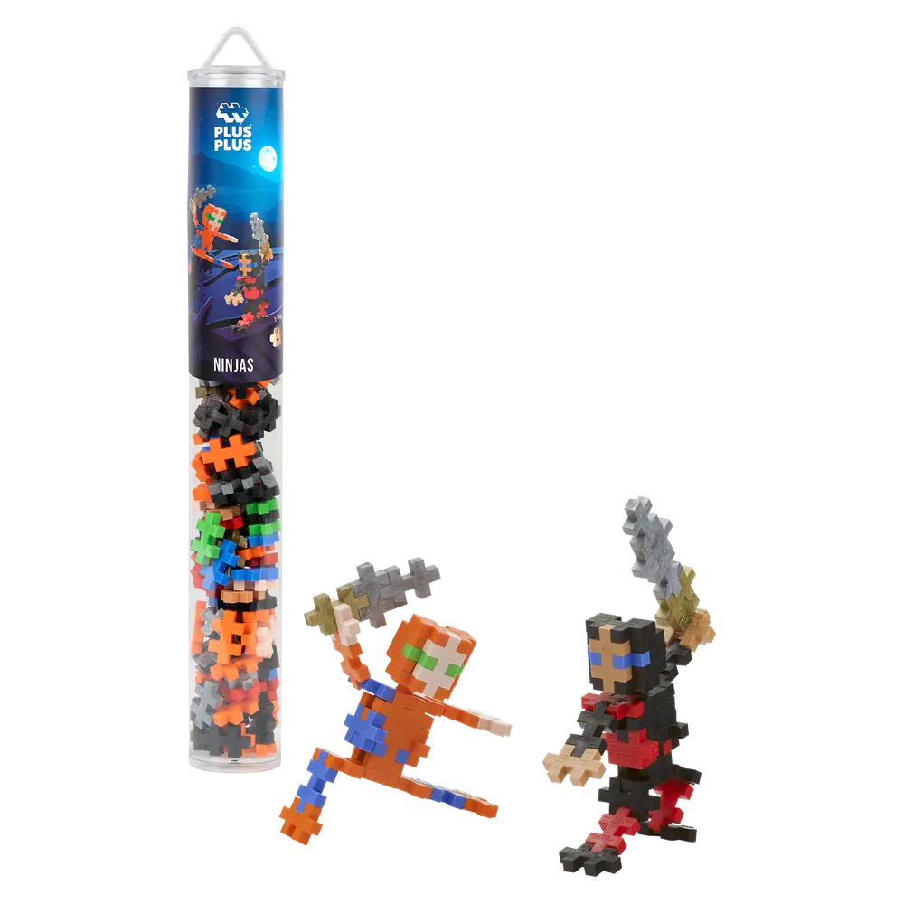 TUBE - NINJAS - 70pcs PLUS PLUS