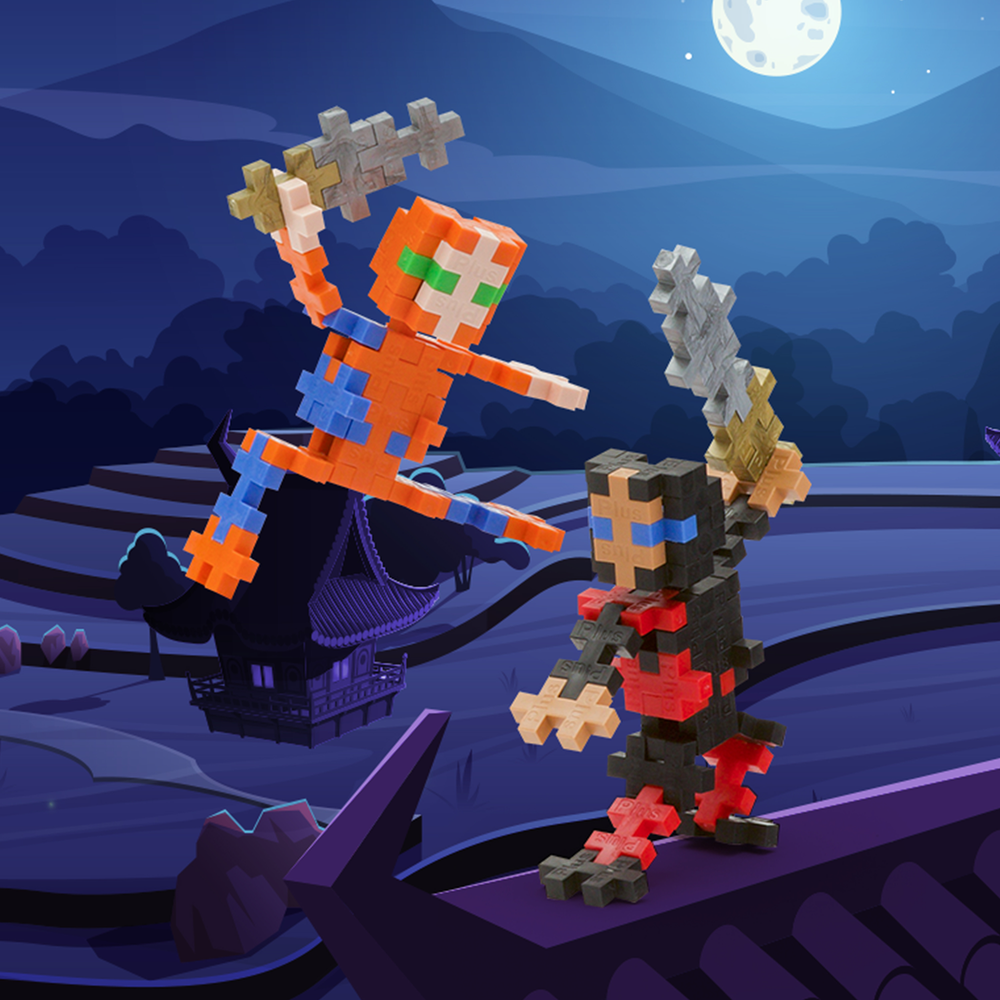 TUBE - NINJAS - 70pcs