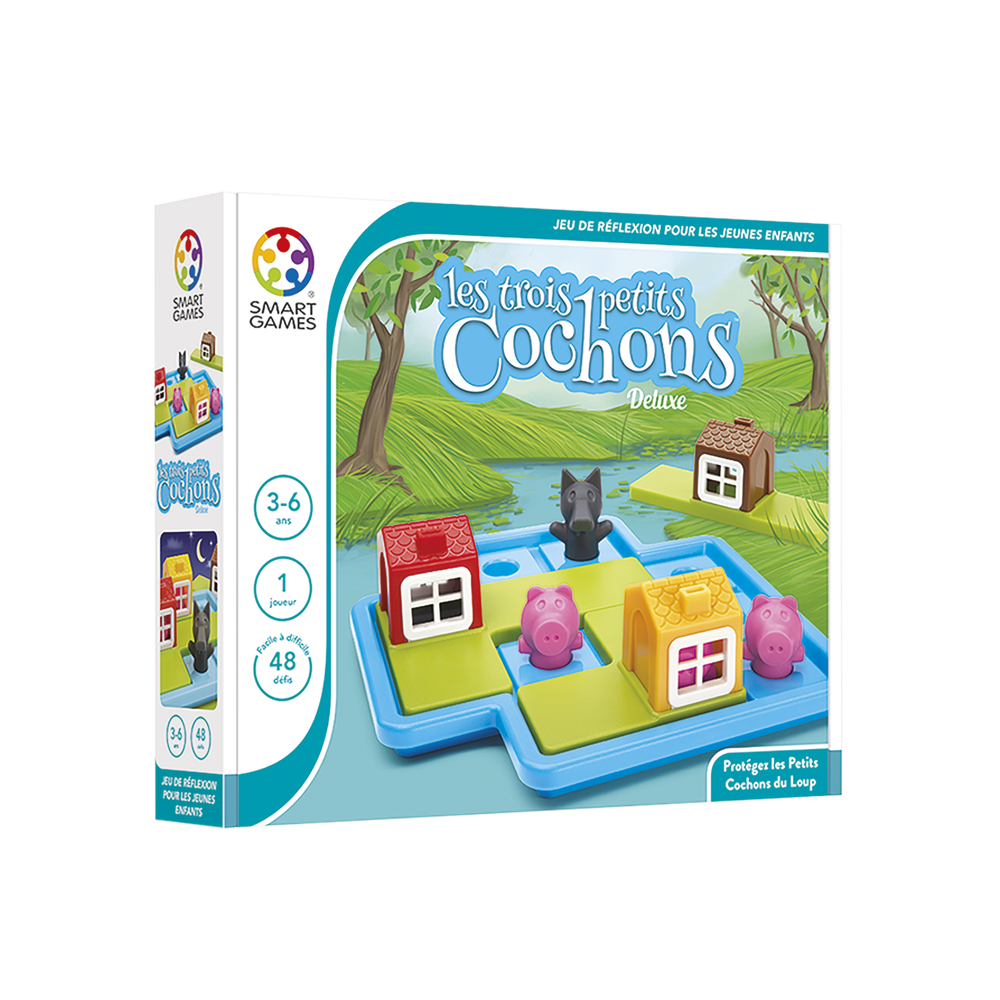 LES 3 PETITS COCHONS DELUXE SMART GAMES
