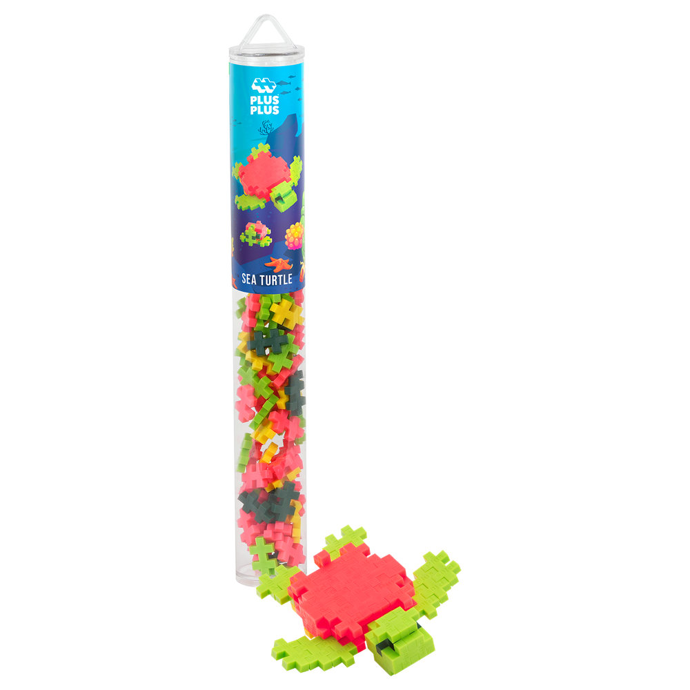 TUBE - TORTUE DE MER - 70pcs PLUS PLUS
